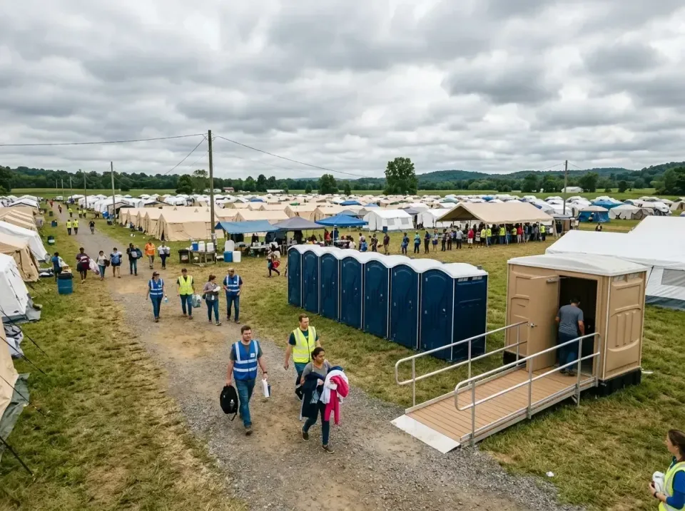 disaster-relief-camp-restrooms-010 — frequently asked questions, Dumpster & Portable Bathrooms Rental in Coralville, IA